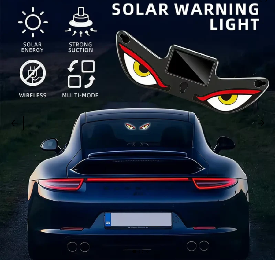 Devil Eye Solar LED Car Light