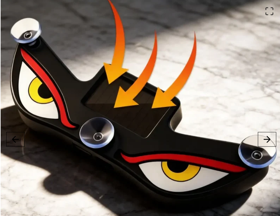 Devil Eye Solar LED Car Light